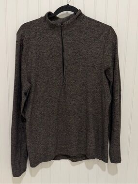 Lululemon SurgeWarm Heathered Half-Zip Pullover - L